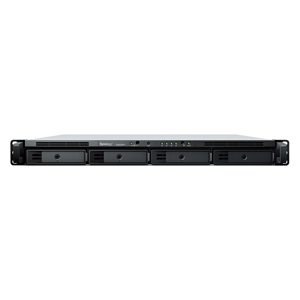 SYNOLOGY 4diskli Ryzen V1500B-2GB RAM-4-Gigabit Rack Nas Server RS822RP PLUS