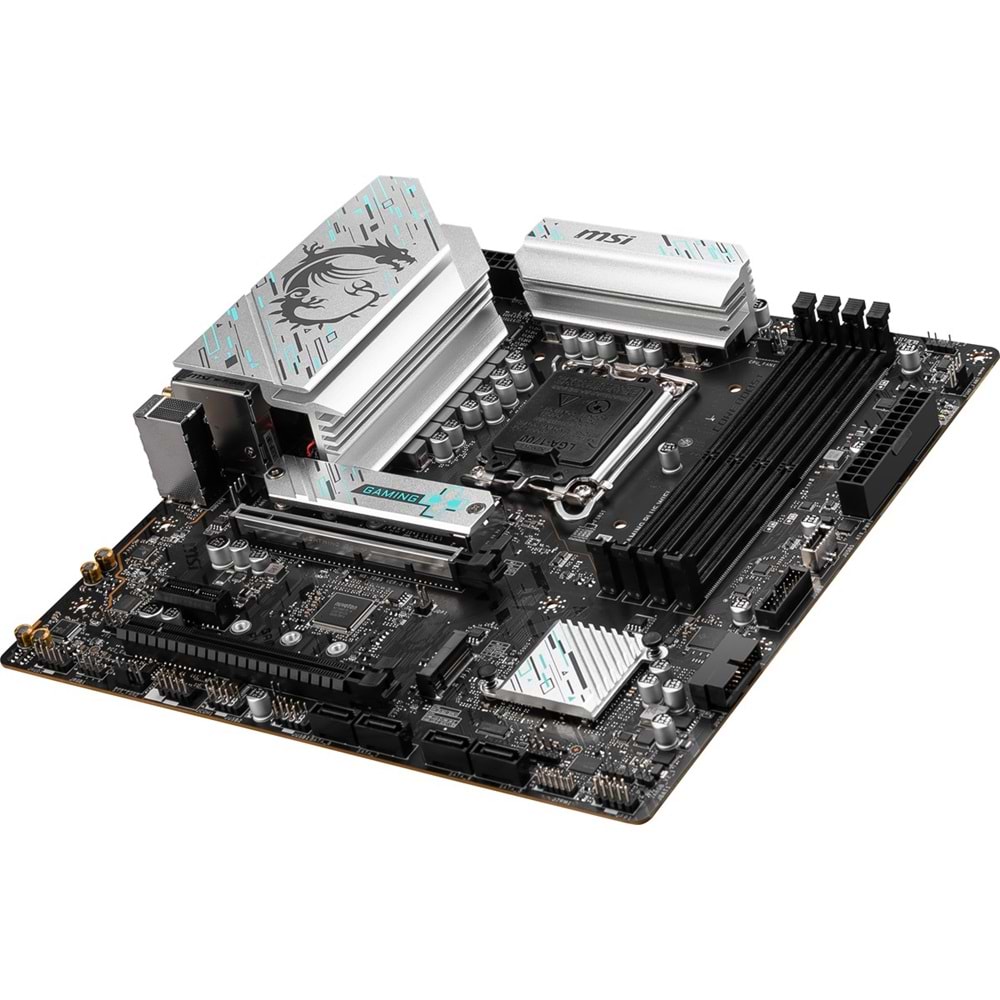 MSI B760M GAMING PLUS WIFI6E DDR5 HDMI-DP PCIE 4.0 1700p mATX