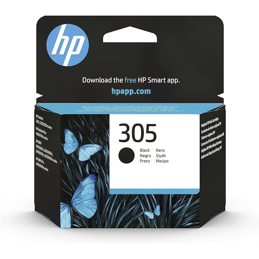HP 305 Siyah Orijinal Mürekkep Kartuşu - 3YM61AE