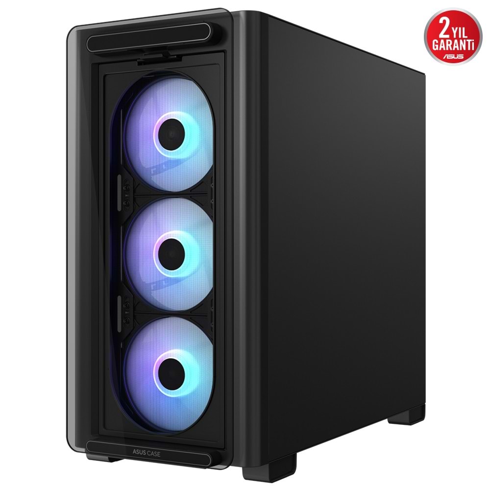 ASUS A23 PLUS TG ARGB Gaming Mid Tower PC Kasası / 90DC00K0-B19010