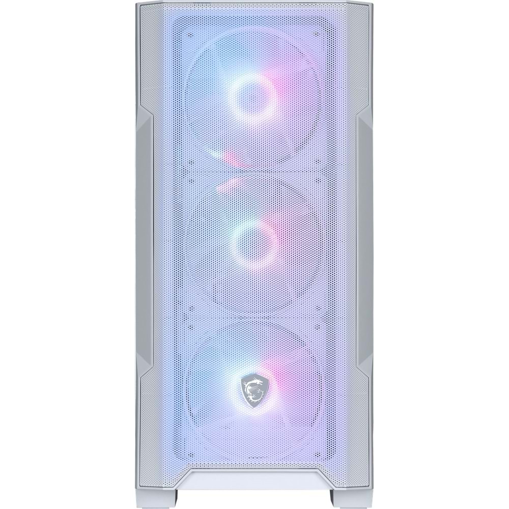 MSI MAG FORGE M100R WHITE Gaming Micro-Tower PC Kasası
