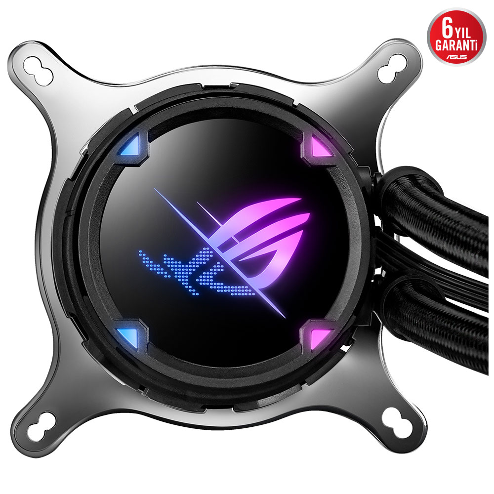 ASUS 240mm ROG STRIX LC II 240 ARGB AM4-1700p Sıvı Soğutmalı İşlemci Fanı