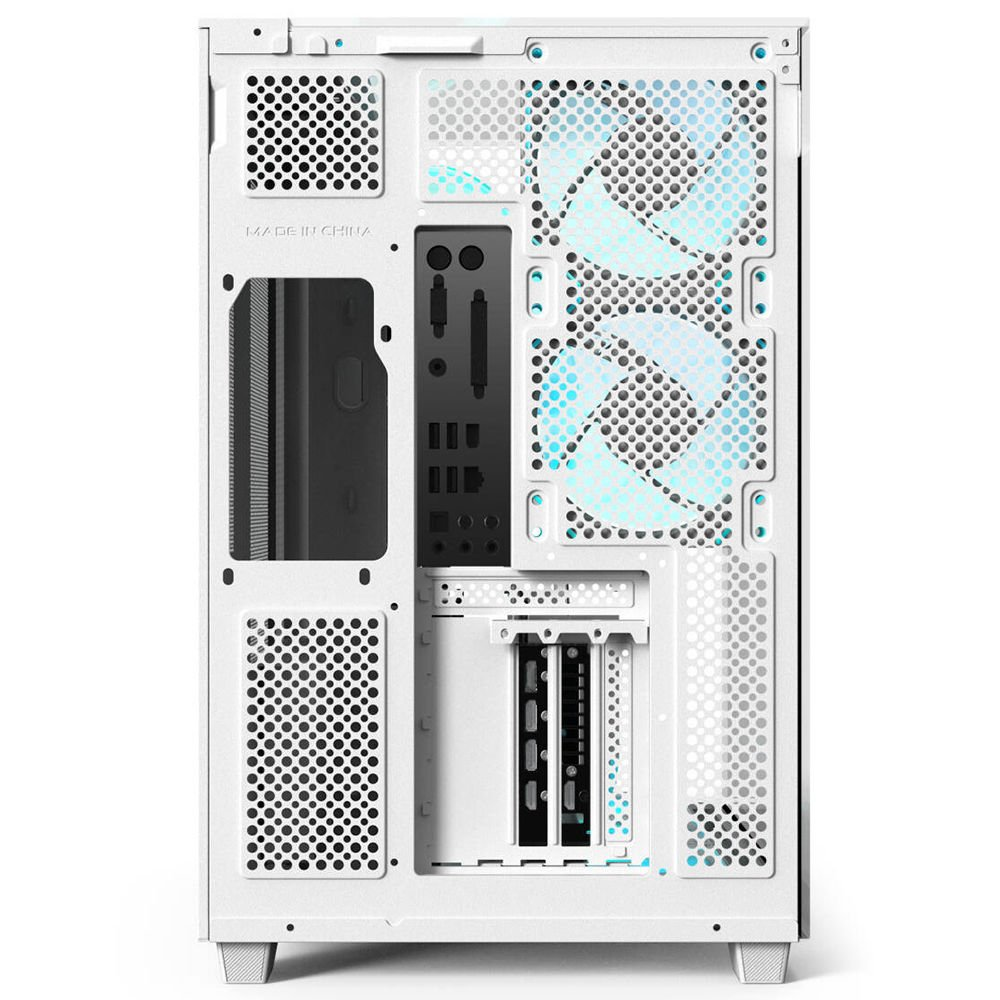 POWERBOOST ECLIPSE JBST-PBA100W 8-ARGB Fanlı Gaming Mid-Tower PC Kasası Beyaz