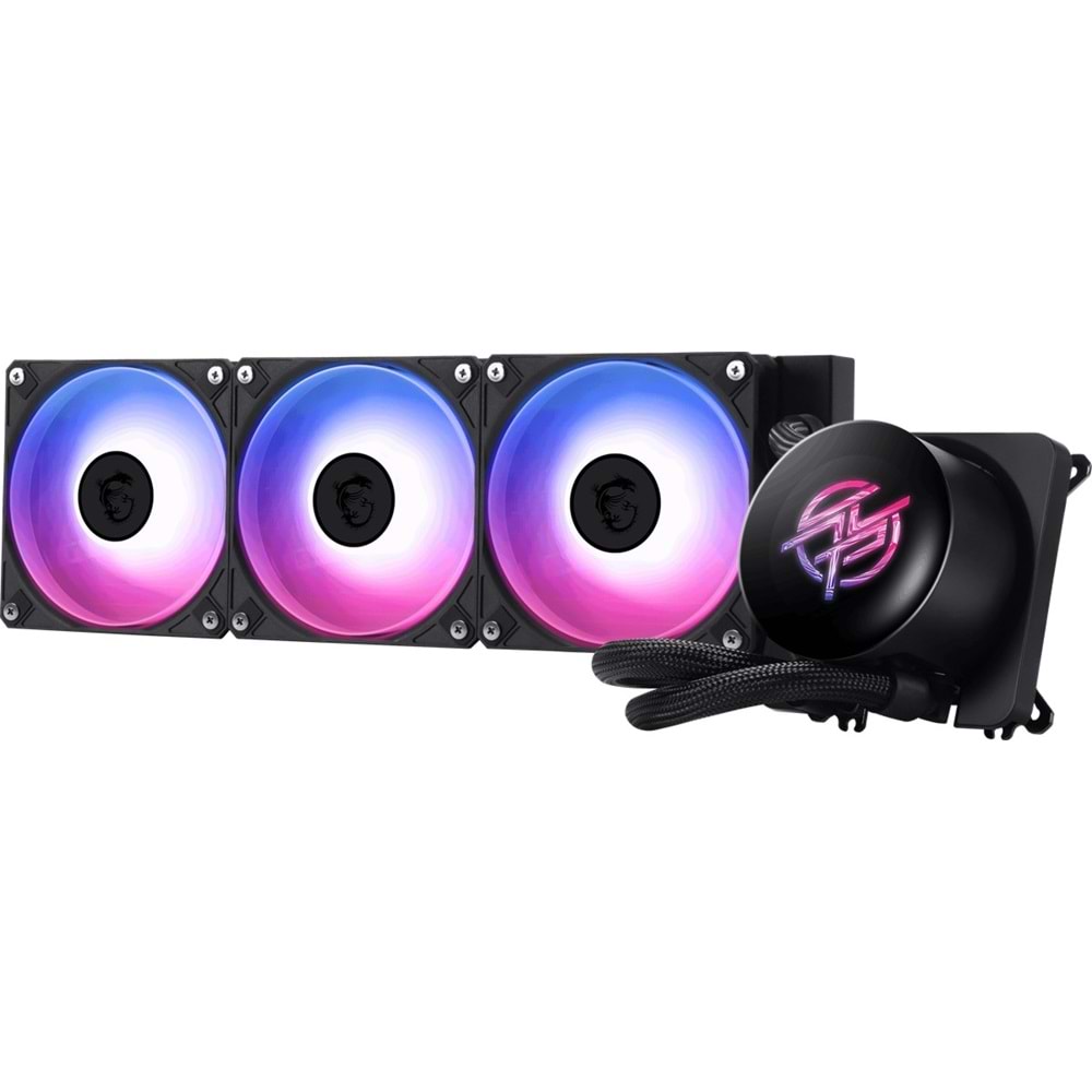 MSI 360mm MPG CORELIQUID P13 360 ARGB AM5-1851p Sıvı Soğutmalı İşlemci Fanı