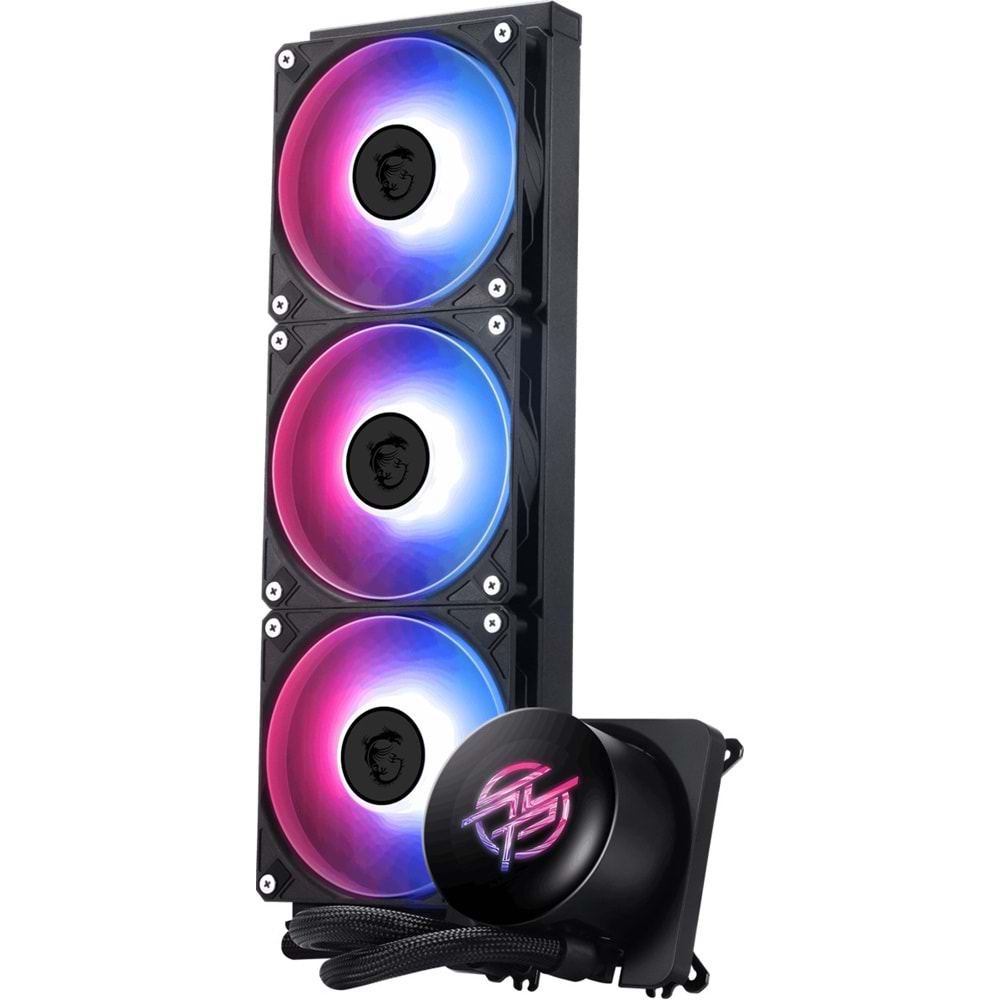 MSI 360mm MPG CORELIQUID P13 360 ARGB AM5-1851p Sıvı Soğutmalı İşlemci Fanı
