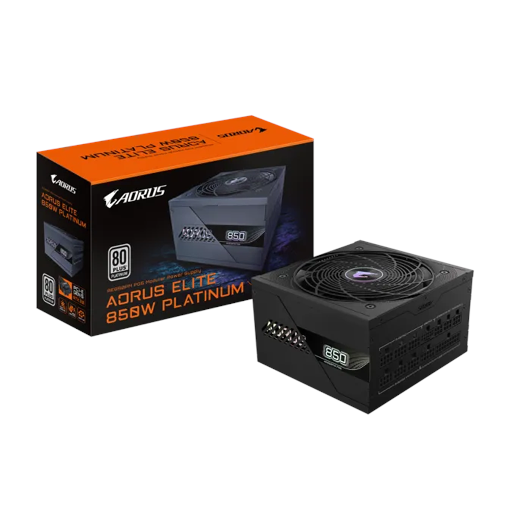 GIGABYTE 850W 80+PLATINIUM AORUS ELITE P850 GP-AE850PM PG5 Tam Modüler Power Supply
