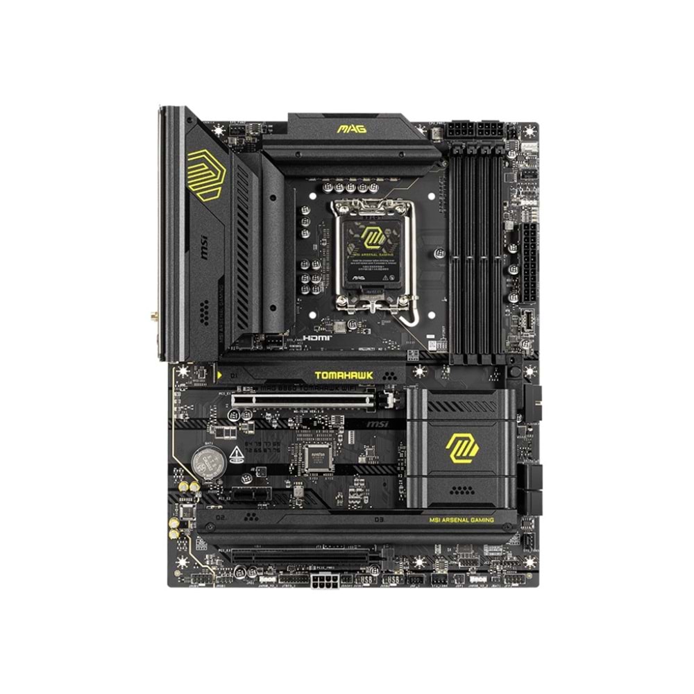 MSI MAG B860 TOMAHAWK WIFI7 DDR5 HDMI-DP TYPEC PCIE 5.0 1851p ATX