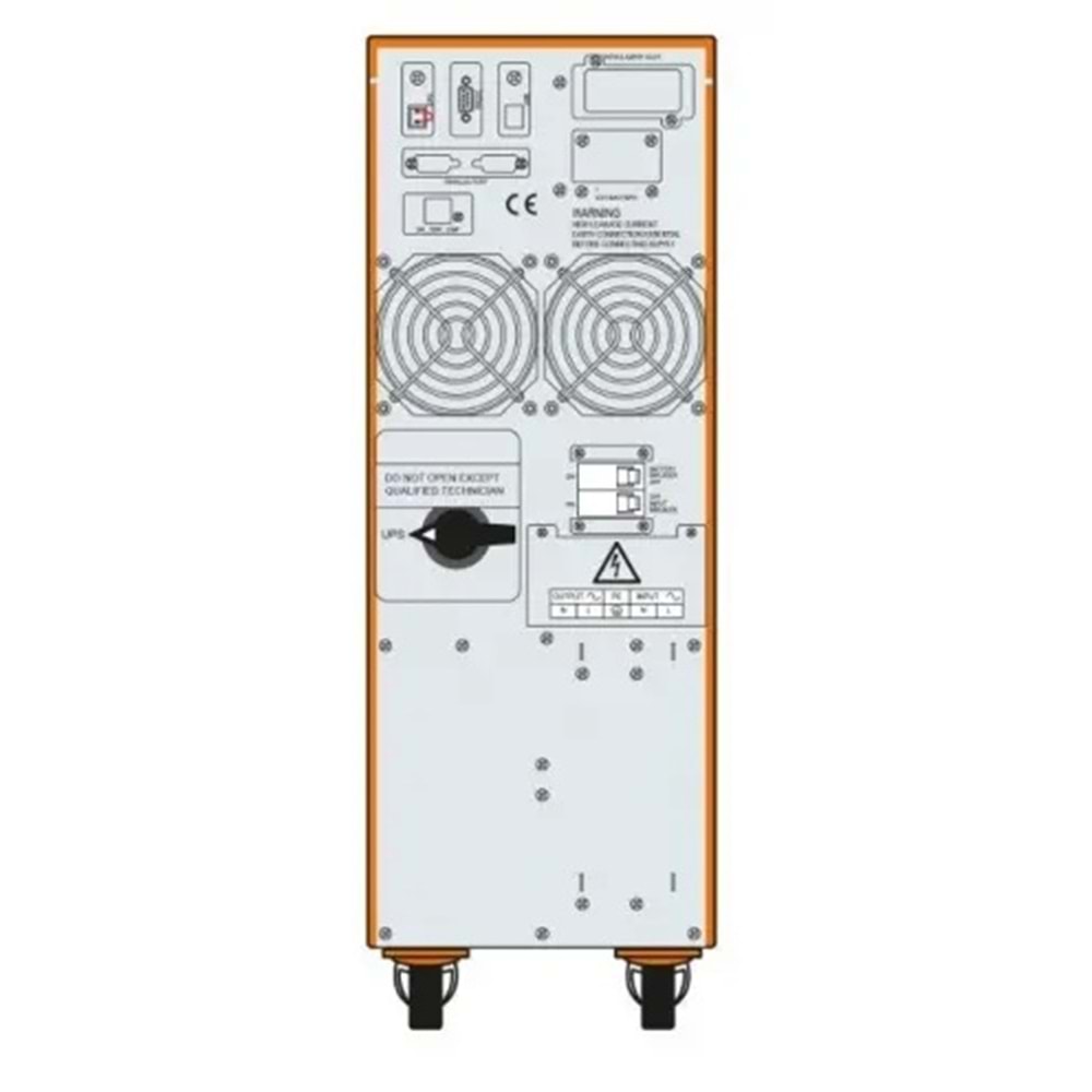 MAKELSAN 6KVA POWERPACK SE ONLINE LCD EKRAN TOWER UPS Ücretsiz Kurulum 1/1 (16X9AH) (+V.2) K.G.K_PF=1