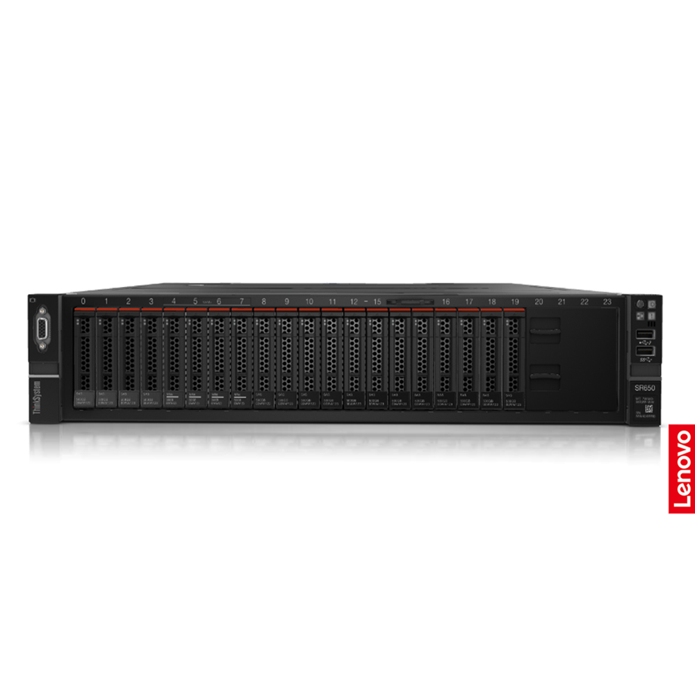 LENOVO SR650 V3 7D76A065EA SILVER 4510 32GB DD5 RDIMM-Disk Yok-1100W Rack Sunucu