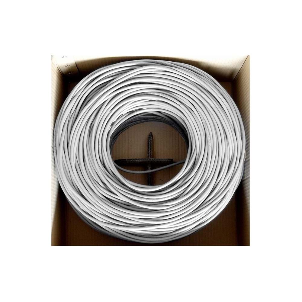 FRISBY 305metre 23AWG Gri CAT6 Kablo FR-CAT601