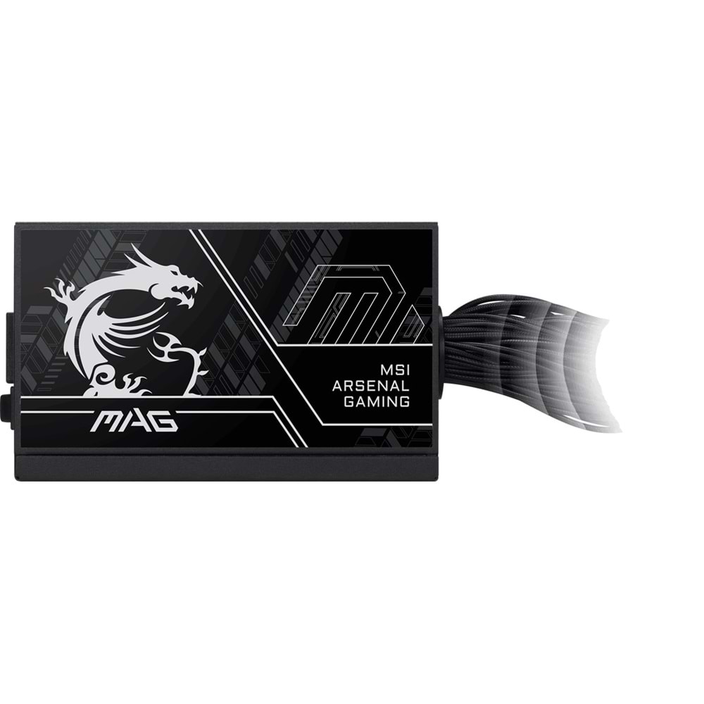 MSI 750w 80+ Bronze MAG A750BN PCIE5 III Power Supply