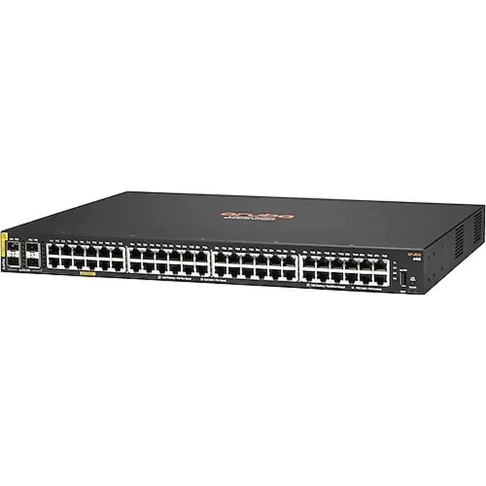 ARUBA 48port PoE 370w 4-SFP Gigabit Yönetilebilir Switch 6100 JL675A
