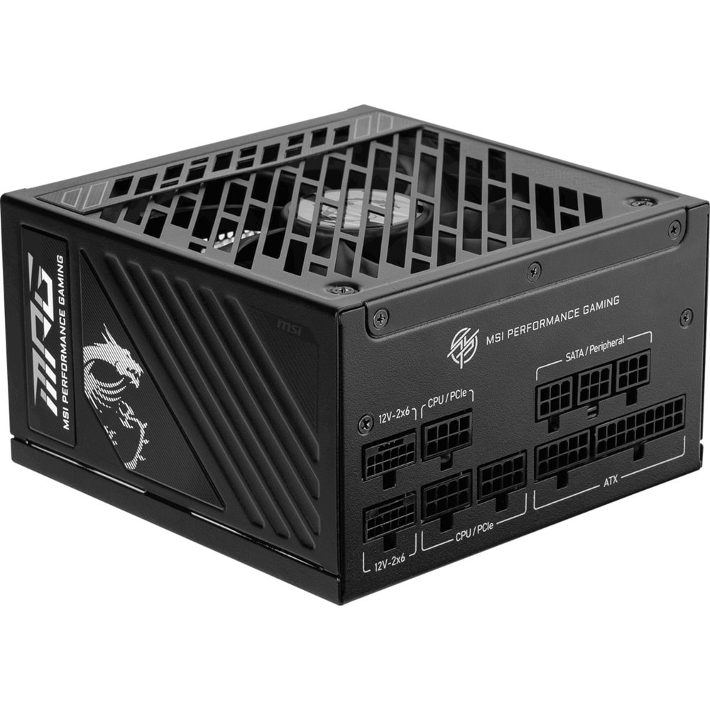 MSI 1000w 80+ Gold MPG A1000GS PCIE5 Tam Modüler Power Supply