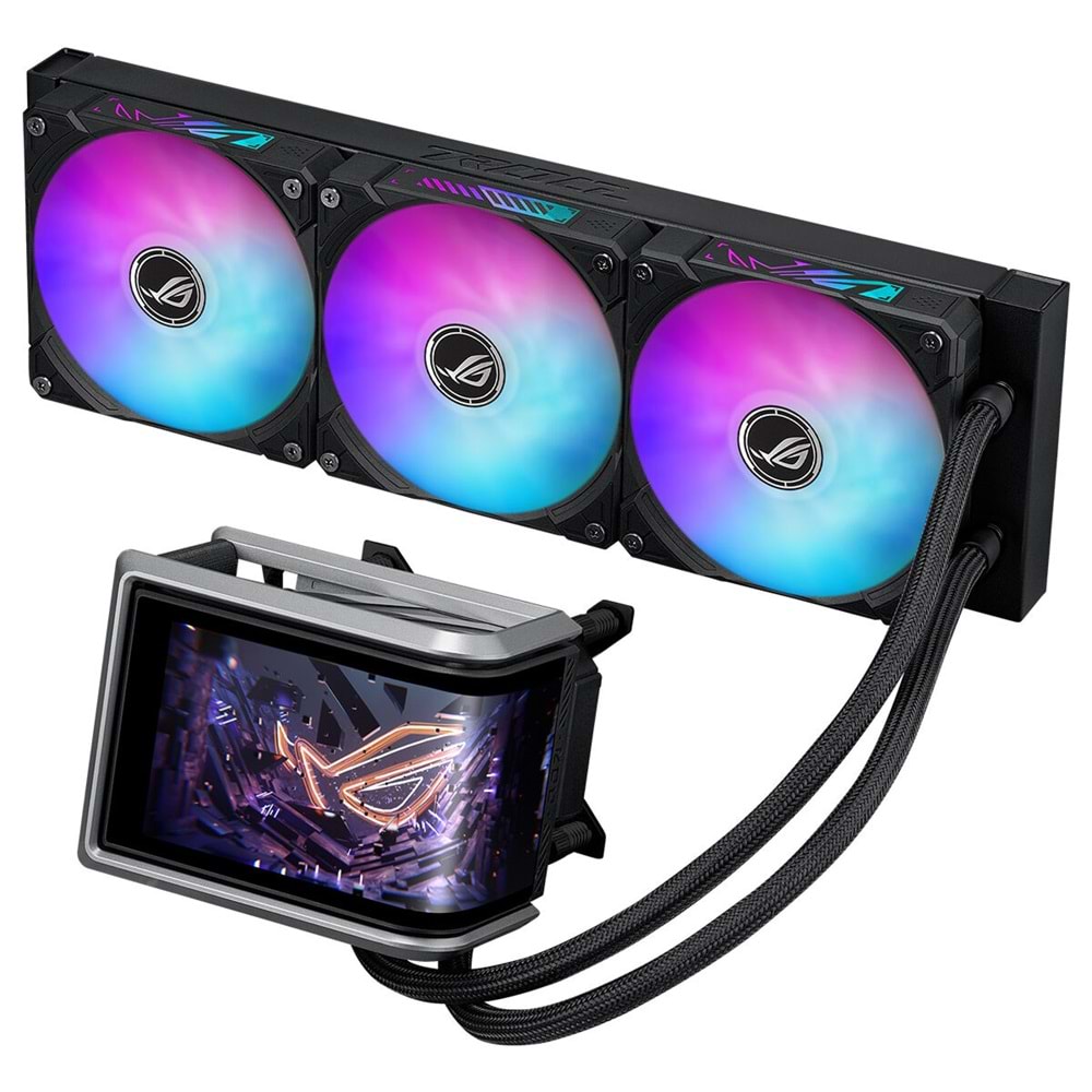 ASUS 360mm ROG RYUO IV 360 ARGB LCD AM5-1851p Sıvı Soğutmalı İşlemci Fanı / 90RC01N1-B0EAY0
