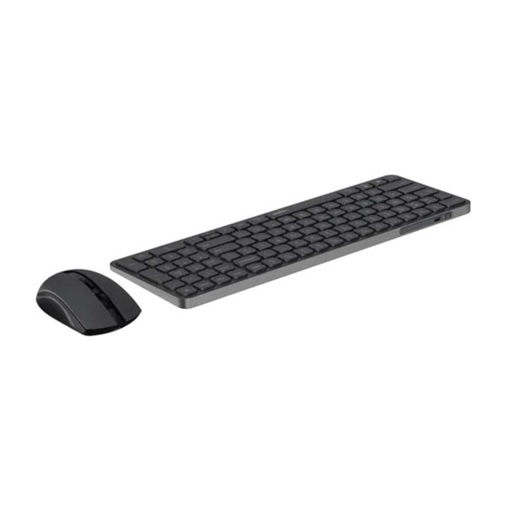 RAPOO 9350S Kablosuz Siyah Klavye - Mouse Set (13389)