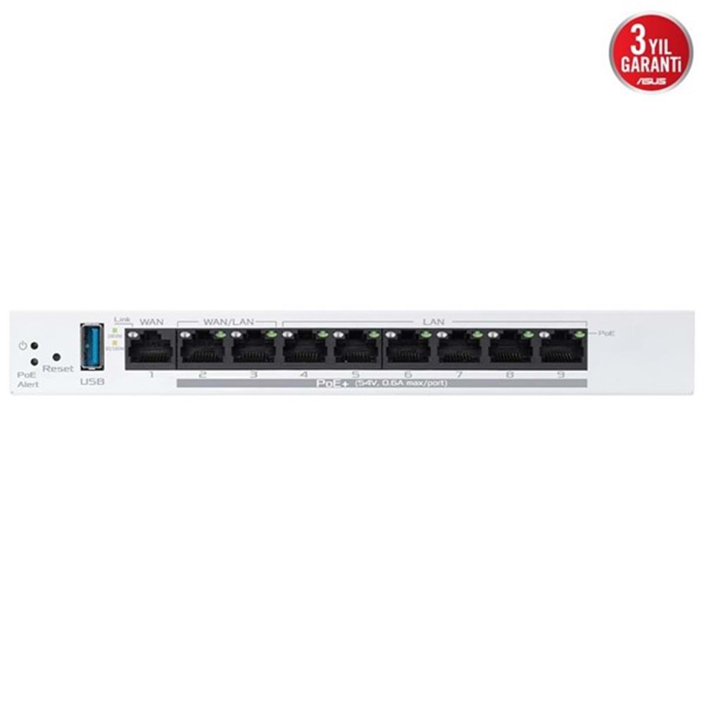 ASUS 8port Expertwıfı EBG19P Gigabit Vpn Router
