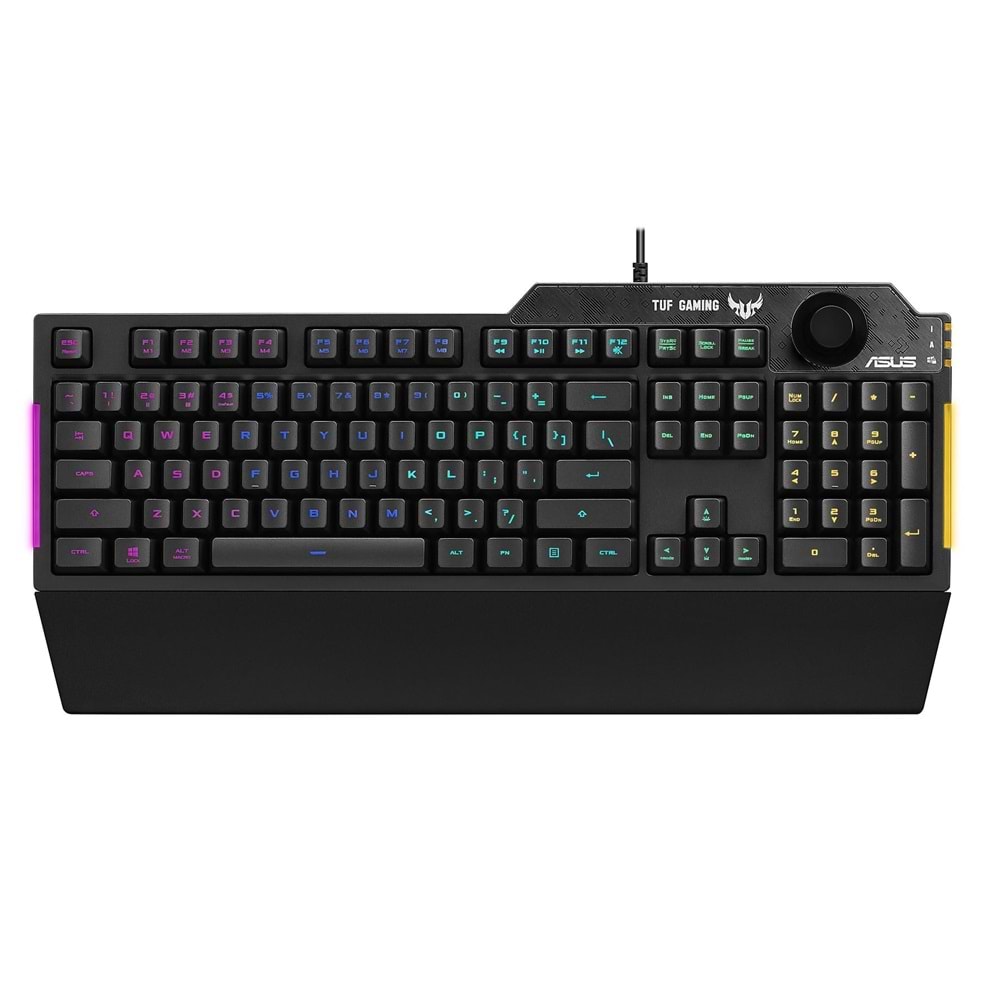 ASUS TUF GAMING K1 Kablolu USB Q Trk Siyah Gaming Klavye