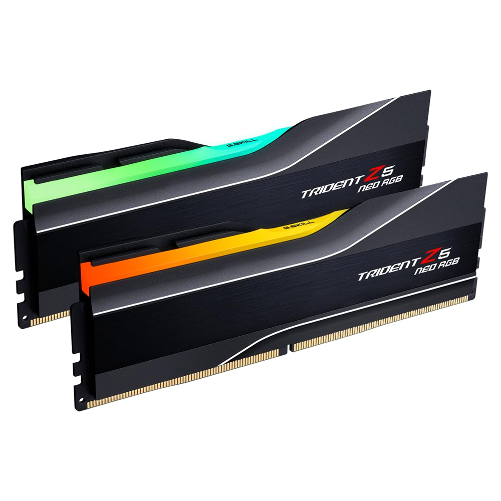 GSKILL 64gb (2X 32GB) DDR5 6000MHZ CL26 RGB DUAL KIT PC RAM / TZ5 NEO RGB F5-6000J2636H32GX2-TZ5NR