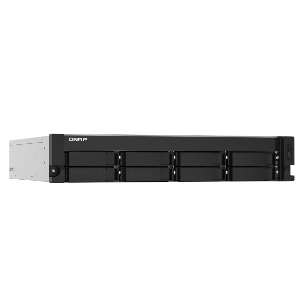 QNAP 8diskli Alpine AL324 QC-16GB RAM-10GbE Rack Nas Server TS-832PXU-RP (43089)