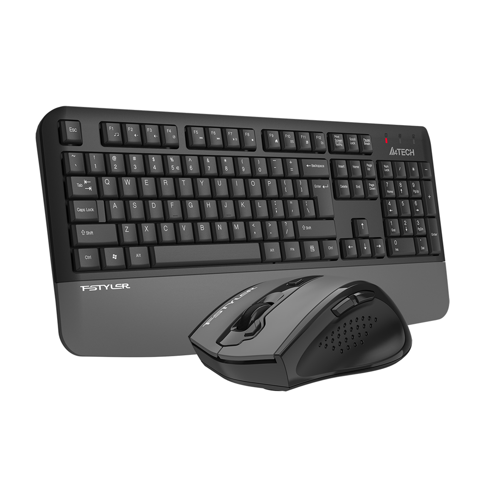 A4TECH FG2500S PLUS Kablosuz Q Trk Gri Klavye - Mouse Set