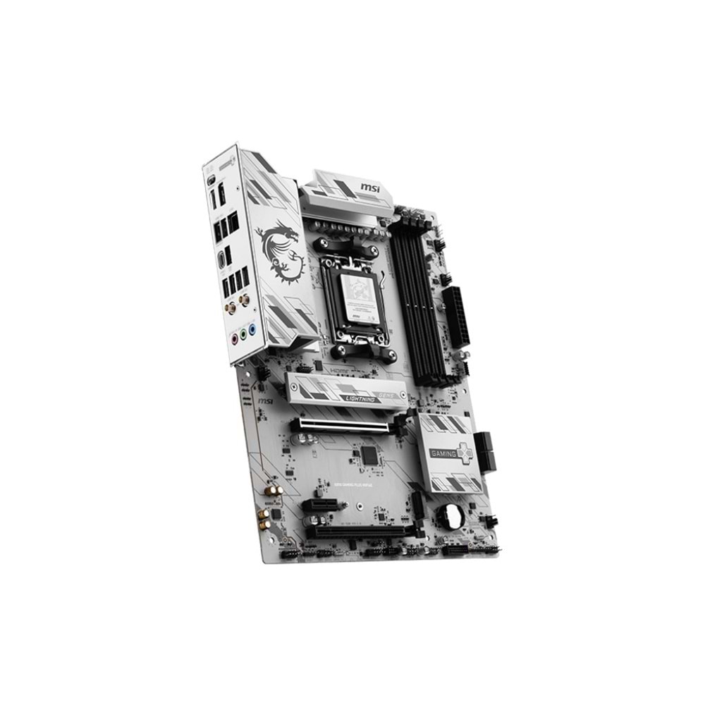 MSI B850 GAMING PLUS WIFI6E DDR5 HDMI-DP TYPEC PCIE 5.0 AM5 ATX