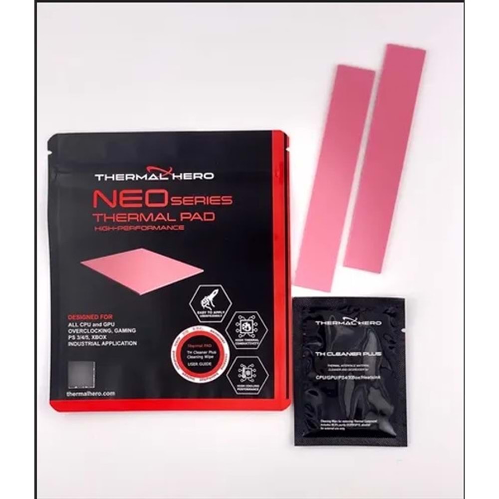 Thermal Hero NEO 120x20x2.0mm TH-412220-INT Yüksek Performanslı Termal Şerit Ped (Thermal Pad)