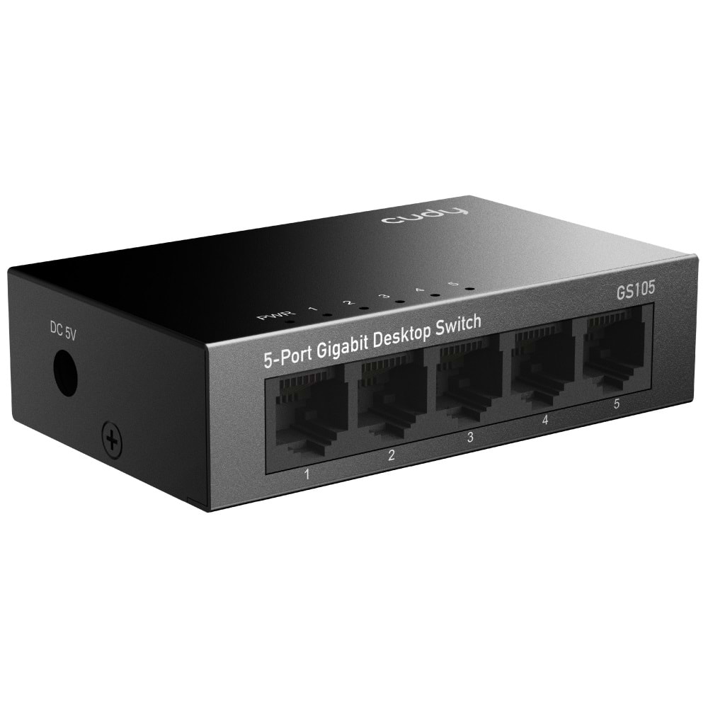 CUDY 5port Gigabit Yönetilemez Switch GS105 
