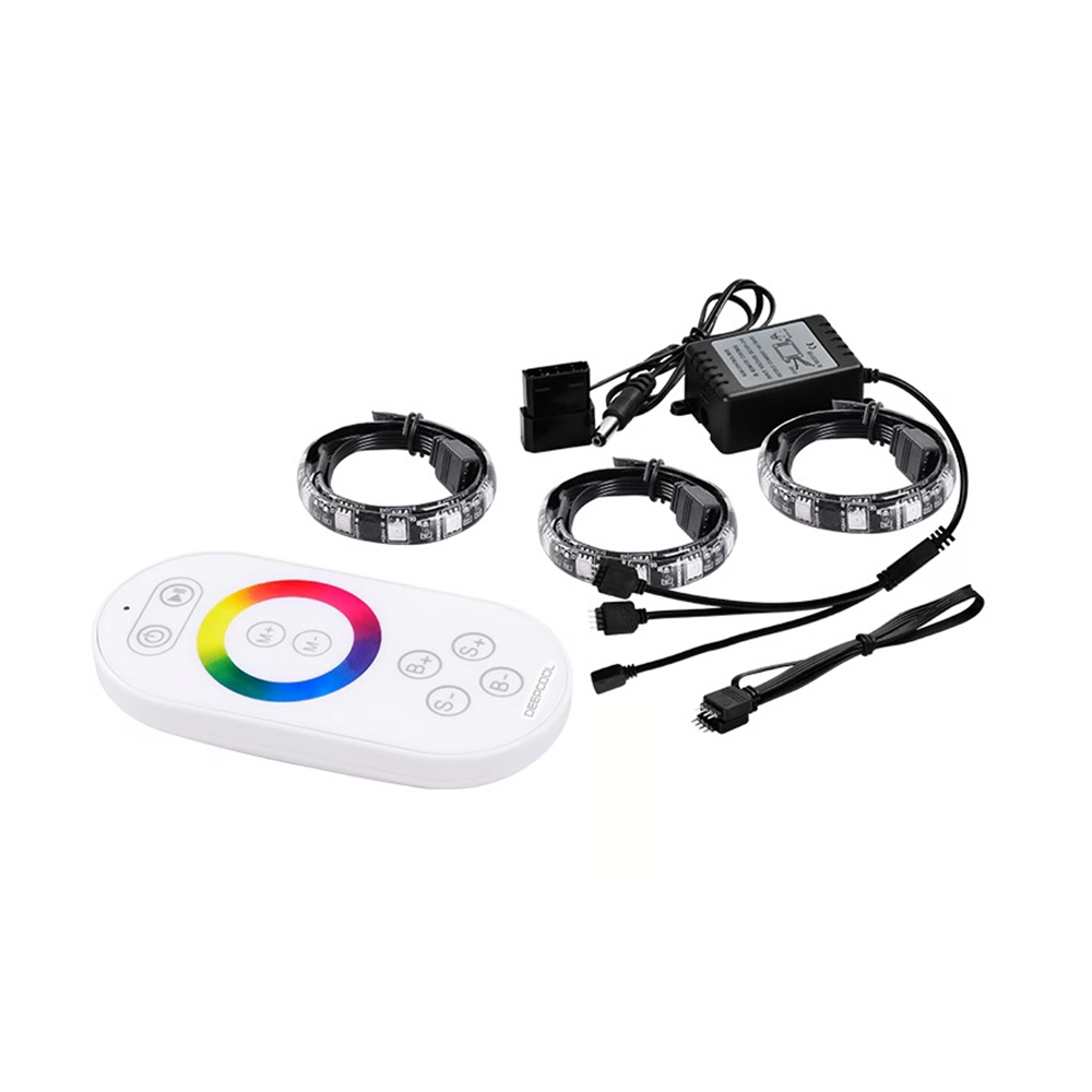 DEEPCOOL RGB380 Uzaktan Kumandalı RGB LED Şerit (12V DC)