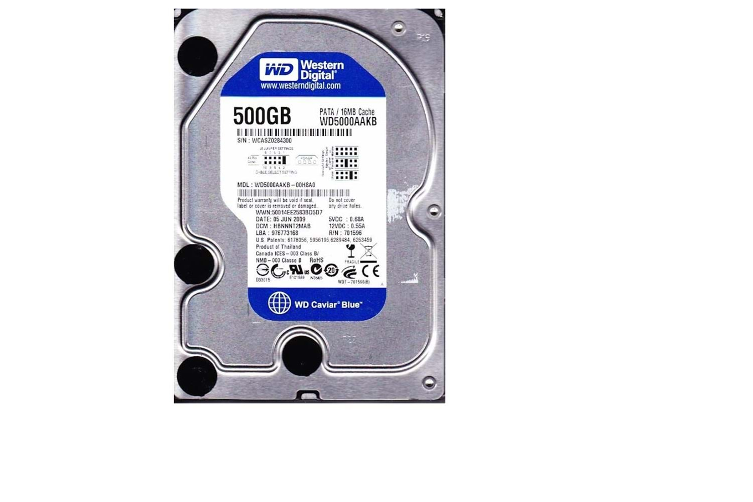 Wd 500GB 3.5