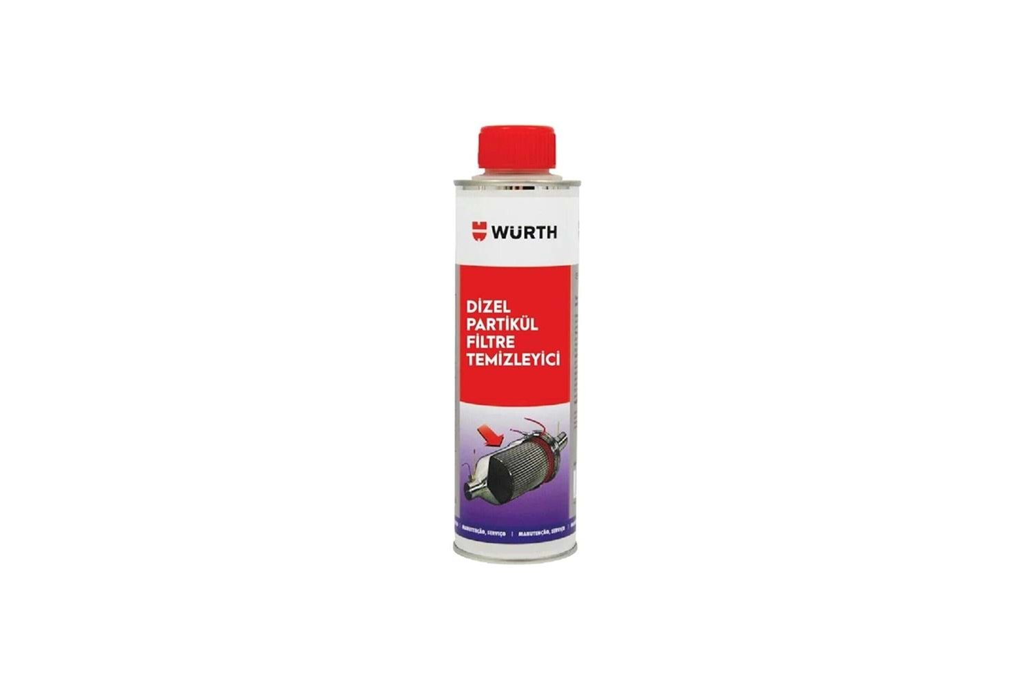 WÜRTH 5861 014 300 300ml Dizel Partikül Filtre Temizleyici