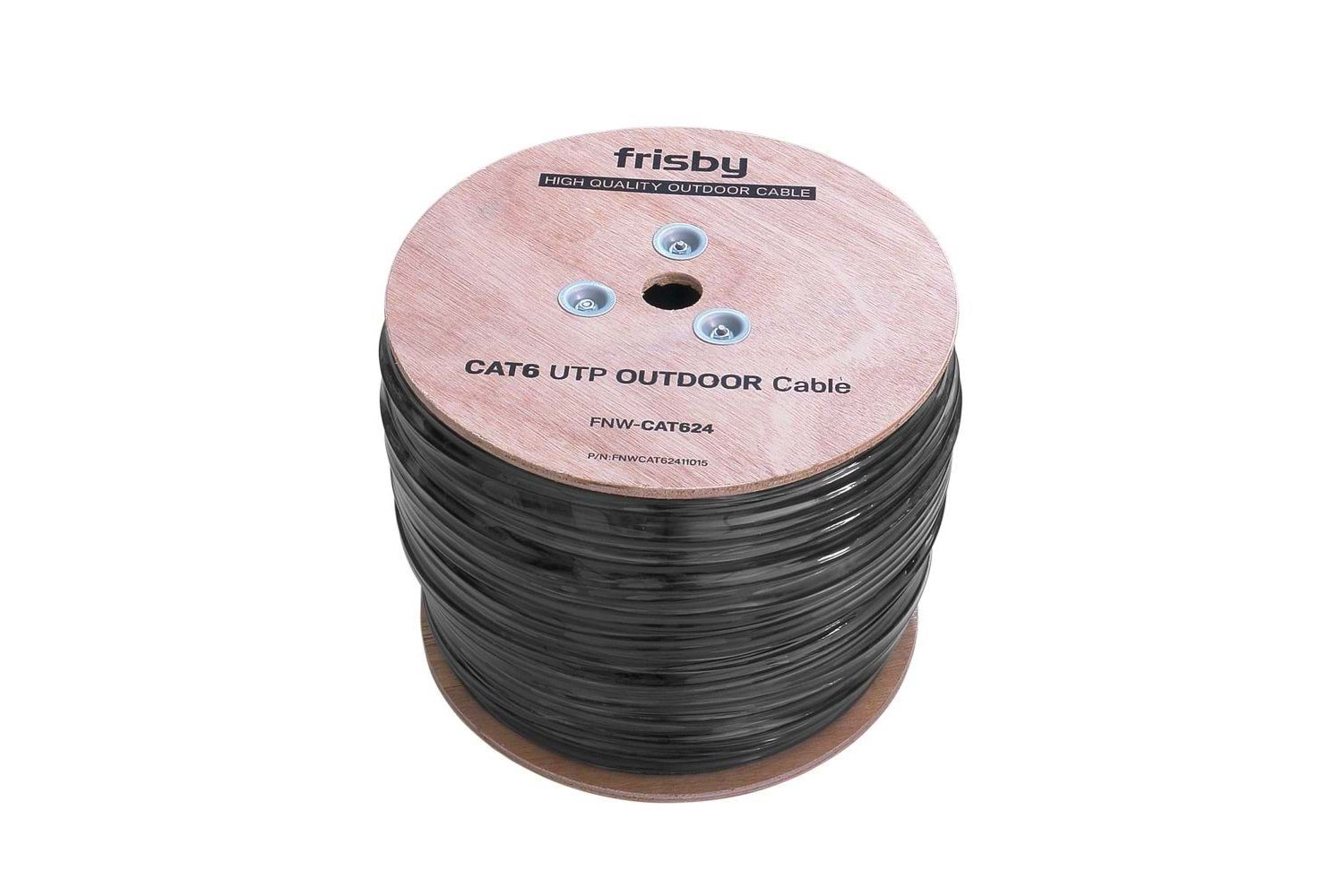 Frisby FNW-CAT624 CAT 6 UTP Outdoor Kablo (305mt) Dış Mekan Kalınlık: 0.58 mm-23 AWG