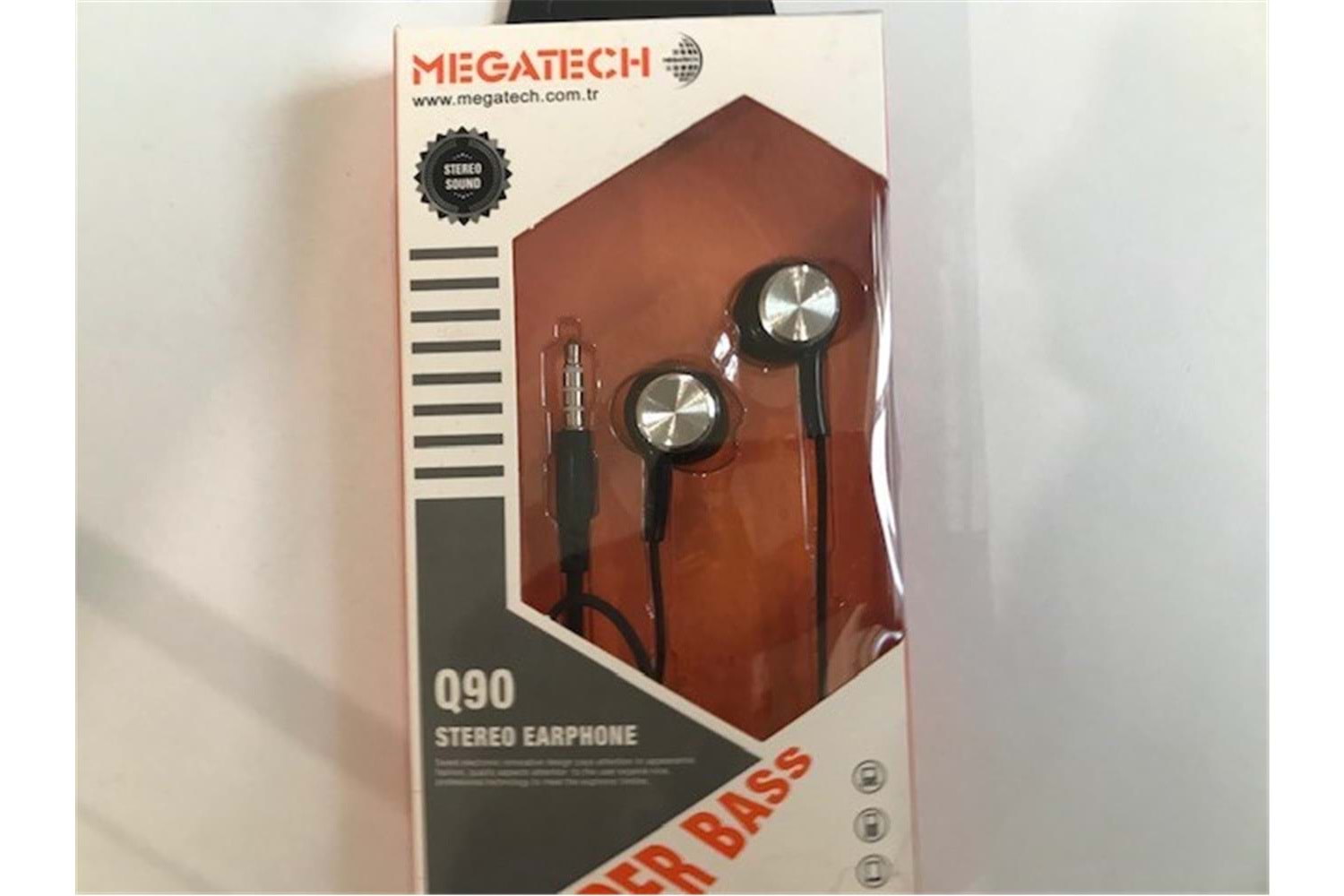 Megatech QG-90 Siyah Mikrofonlu Kulaklık Mıknatıslı 