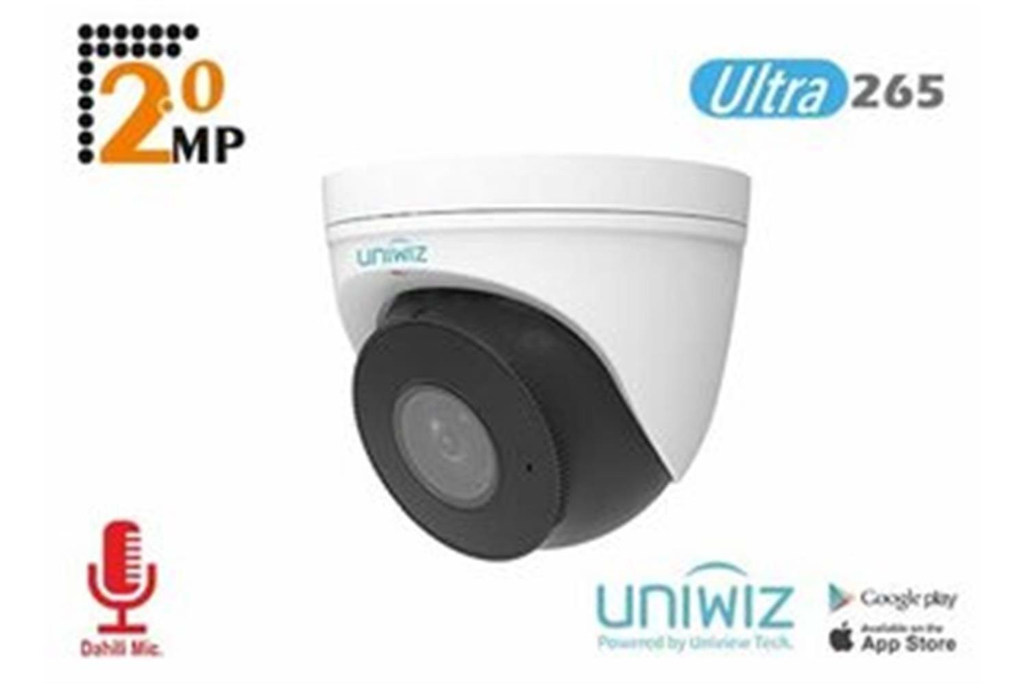 Uniwiz IPC-T312-APKZ 2MP 2.8-12 mm Motorize Lensli Ip Dome Kamera