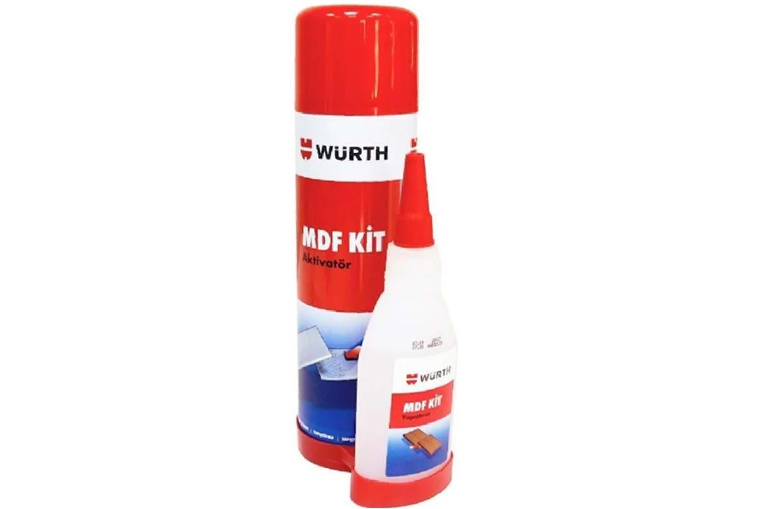 Würth Mdf Kit Aktivatör Hızlı Yapıştırıcı 100 ml+500 ml( 0892100444028 24 )