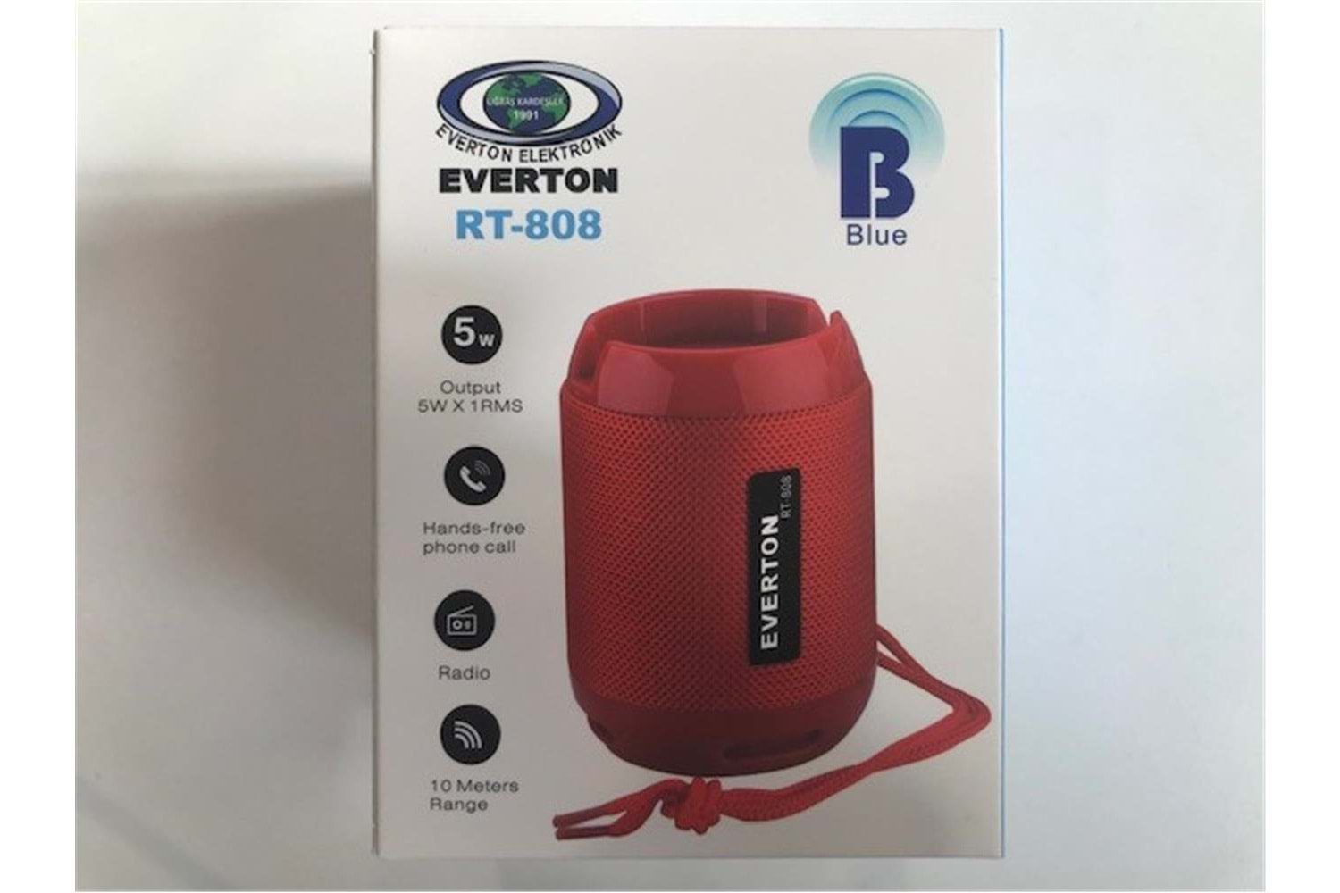 Everton Rt-808bt Fm-Usb-Tf Card- Ses Bombası