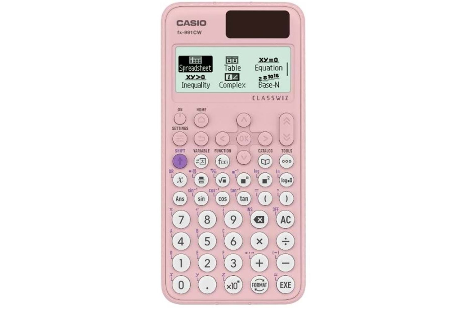 Casio FX-991CW-W-DT ClassWiz Pembe Bilimsel Fonksiyonlu Hesap Makinesi