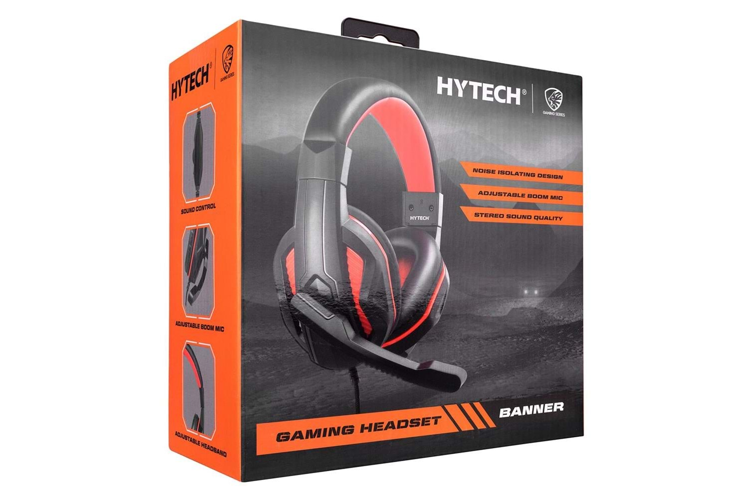 Hytech HY-G9 BANNER Siyah-kırmızı Gaming Oyuncu Mikrofonlu Kulaklık