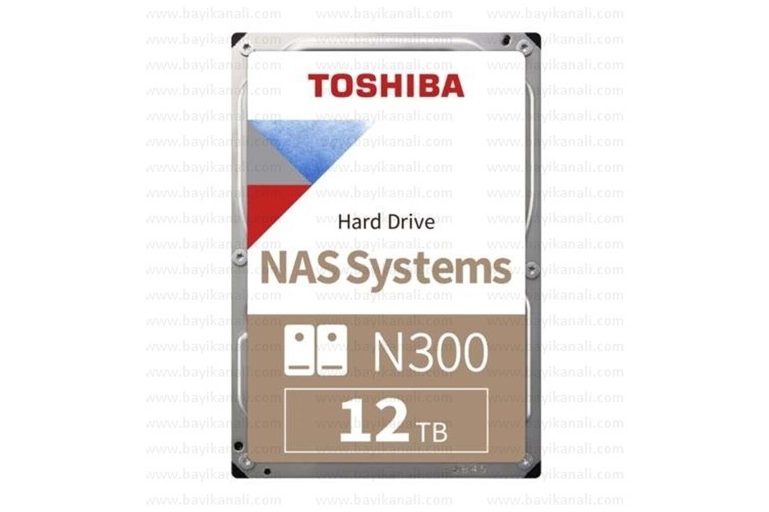 Toshiba 12TB N300 7200RPM 256MB Cache Sata 3 HDWG21CUZSVA NAS Disk