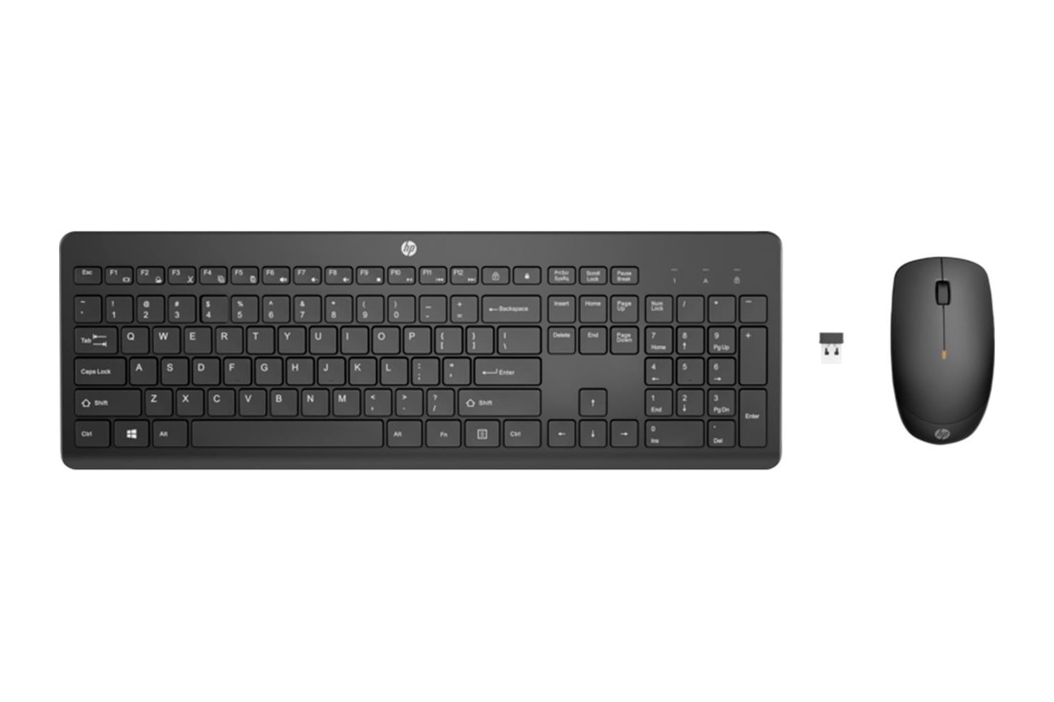 HP 235 1Y4D0AA Siyah Kablosuz Klavye Mouse Seti 2,4 GHz 1600 DPI (Pil Süresi 16 ay)