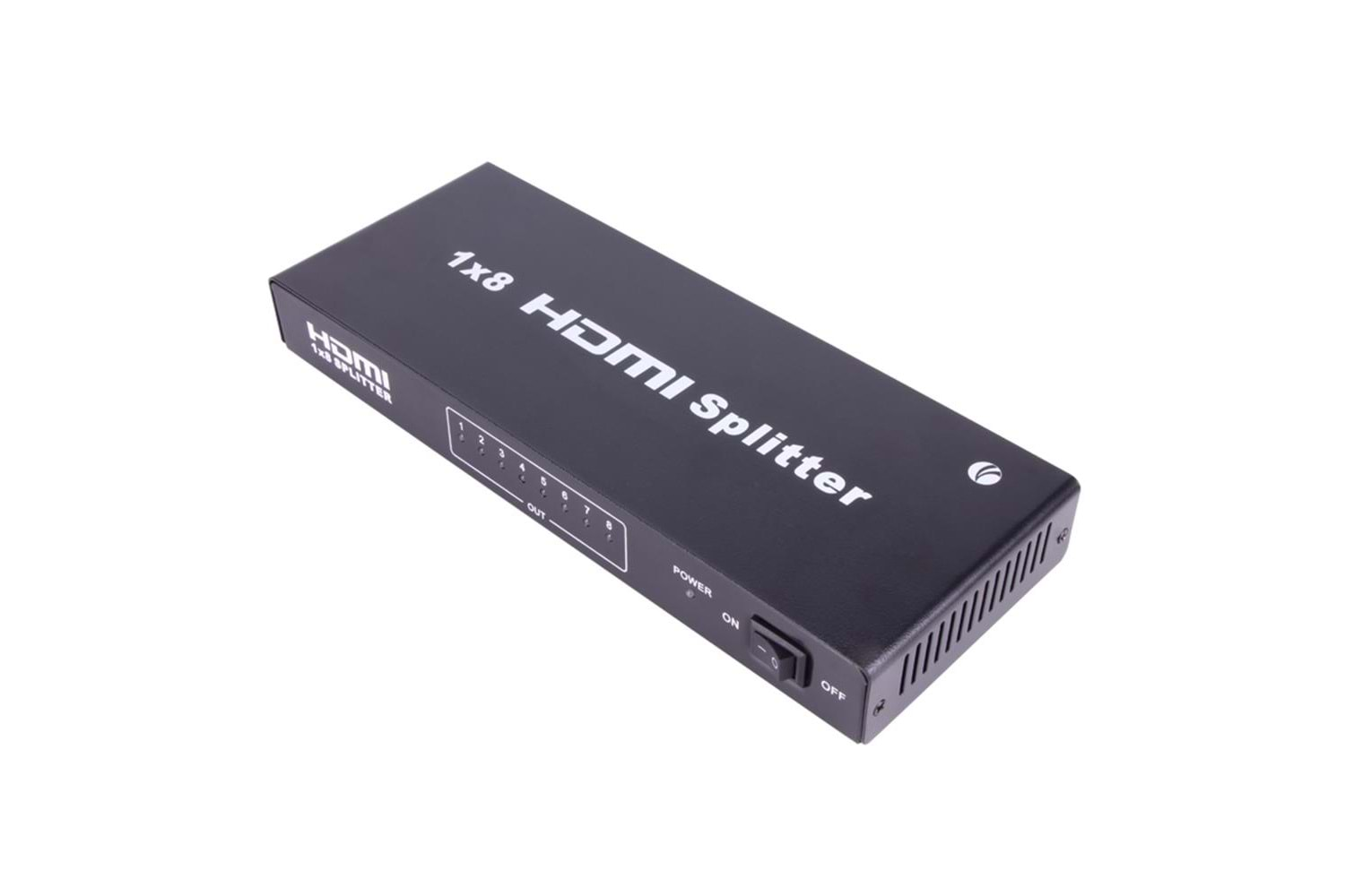 Vcom DD418A 1-8 Port 1.4V 3D Metal Hdmi Splitter