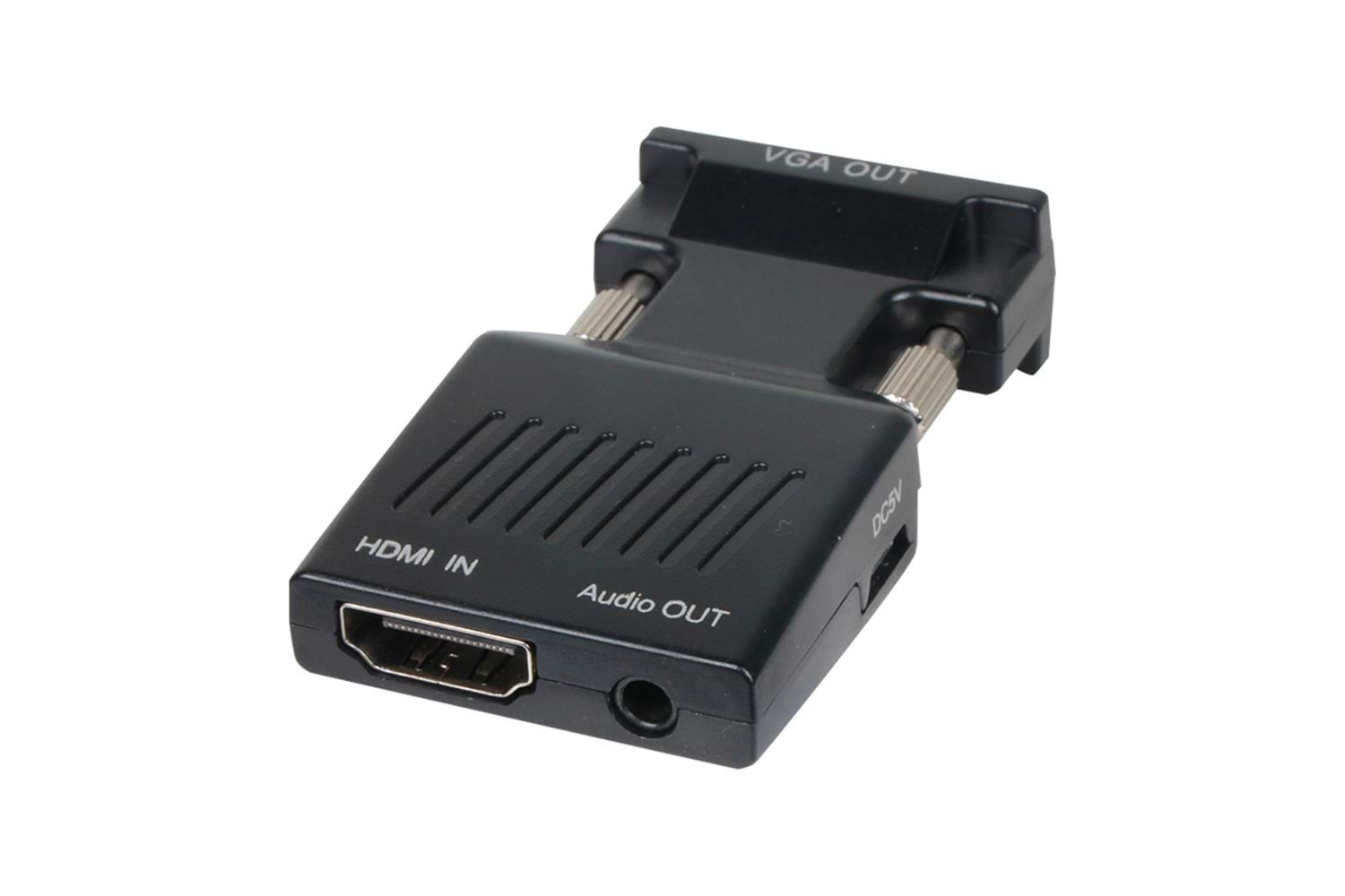 Vcom CA336A Siyah Vga Erkek To Hdmi Dişi Dönüştürücü