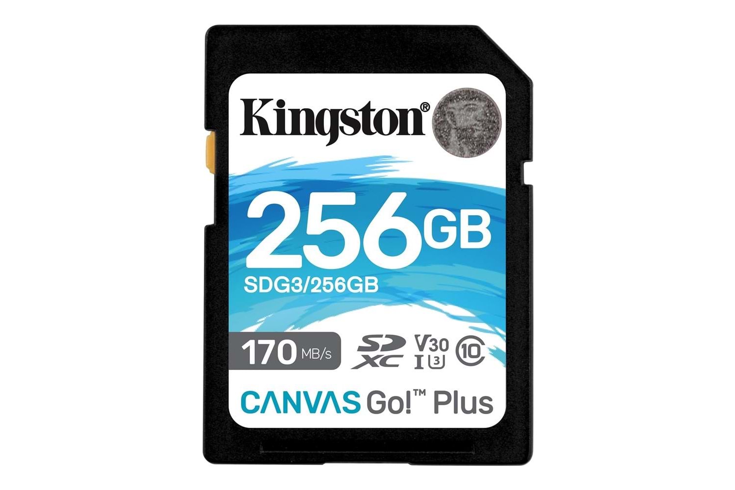 Kingston SDG3-256GB 256GB SDXC Canvas Go Plus 170R C10 UHS-I U3 V30 Hafıza Kartı