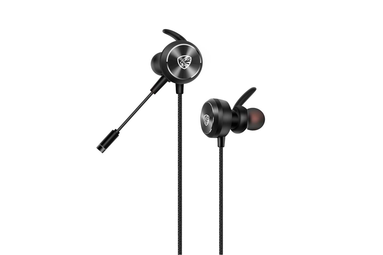 Hytech HY-GK3 3,5 Oyuncu Esnek Mikrofonlu Siyah Kulakiçi Kulaklık