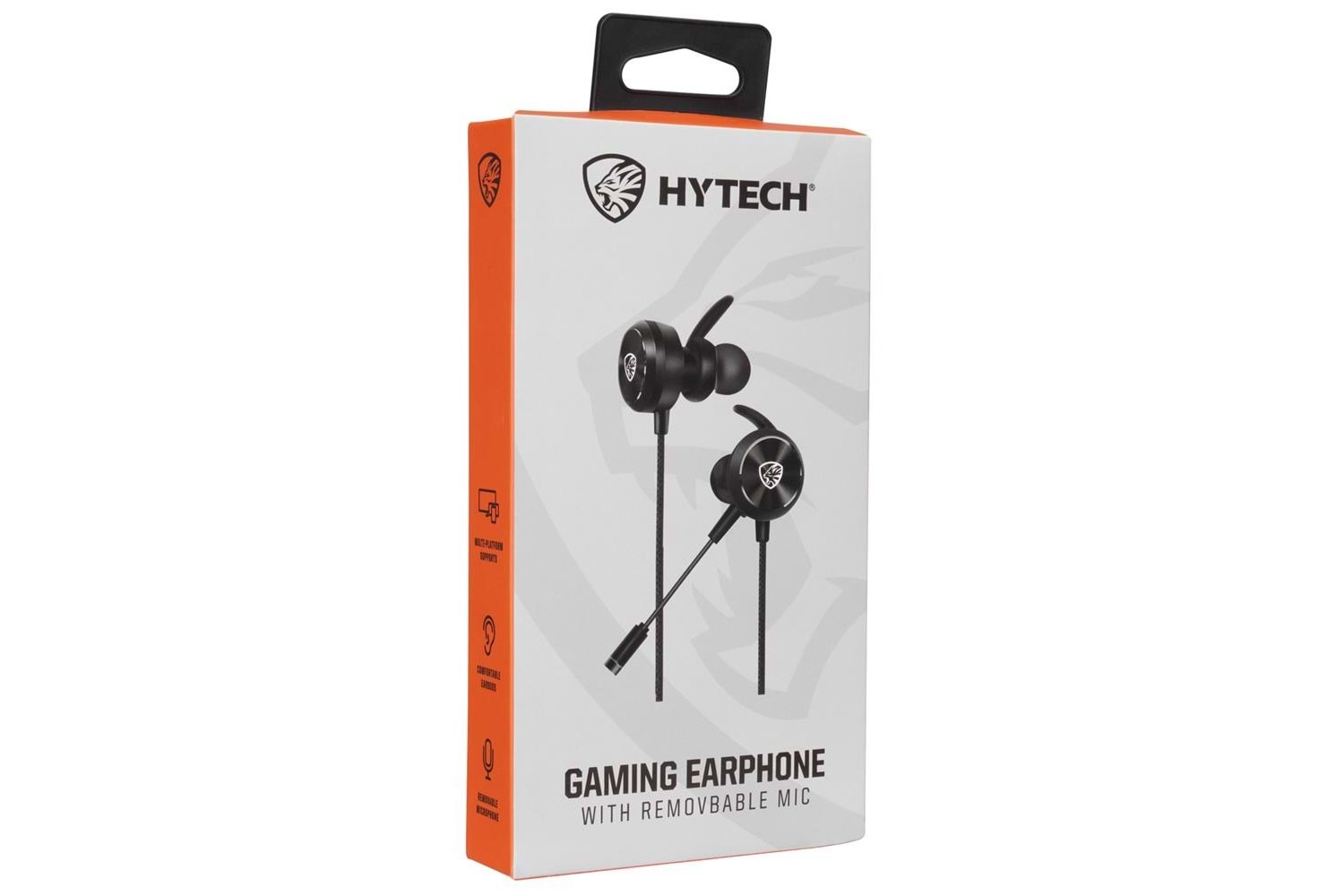 Hytech HY-GK3 3,5 Oyuncu Esnek Mikrofonlu Siyah Kulakiçi Kulaklık