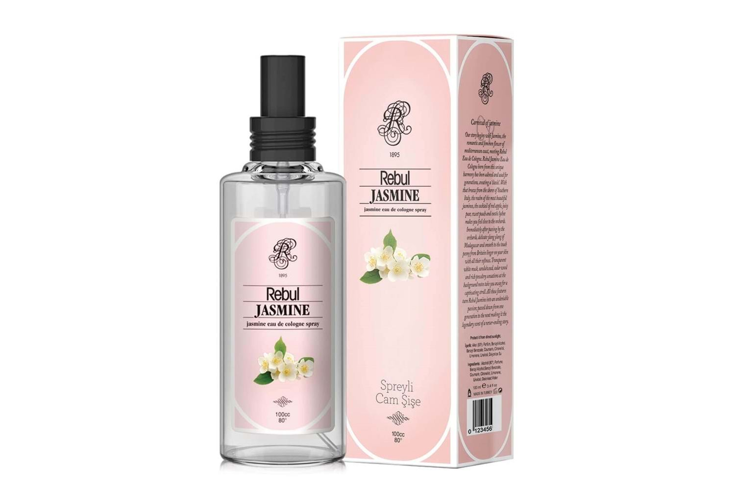 Rebul Jasmine 125 ml Spreyli Kolonya