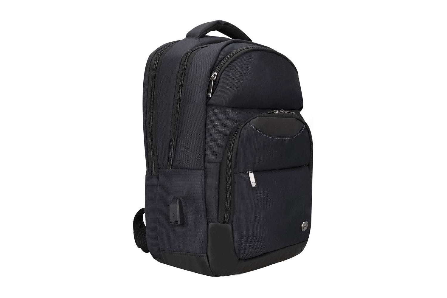 Plm Monza-Usb 17 Siyah Notebook Sırt Çantası