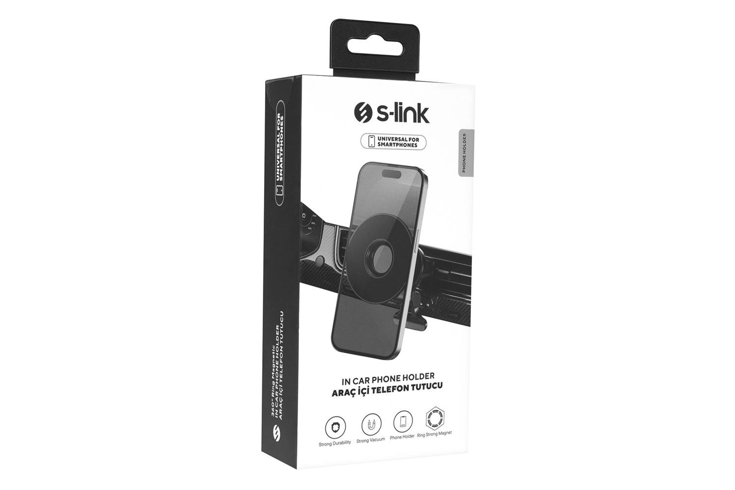 S-link SL-AT55 iPhone Magsafe Uyumlu Siyah Mıknatı