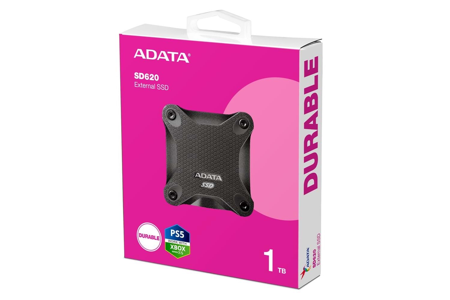 Adata 1Tb SD620 Siyah Taşınabilir Usb 3.2 Gen2 Ssd Harici Disk