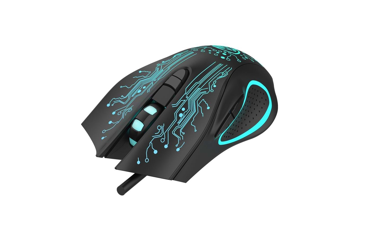 Hytech HY-X8 3200dpı RGB 6 Button Eagle Siyah Gaming Oyuncu Mouse (1.5 Metre Kablo Uzunluğu)