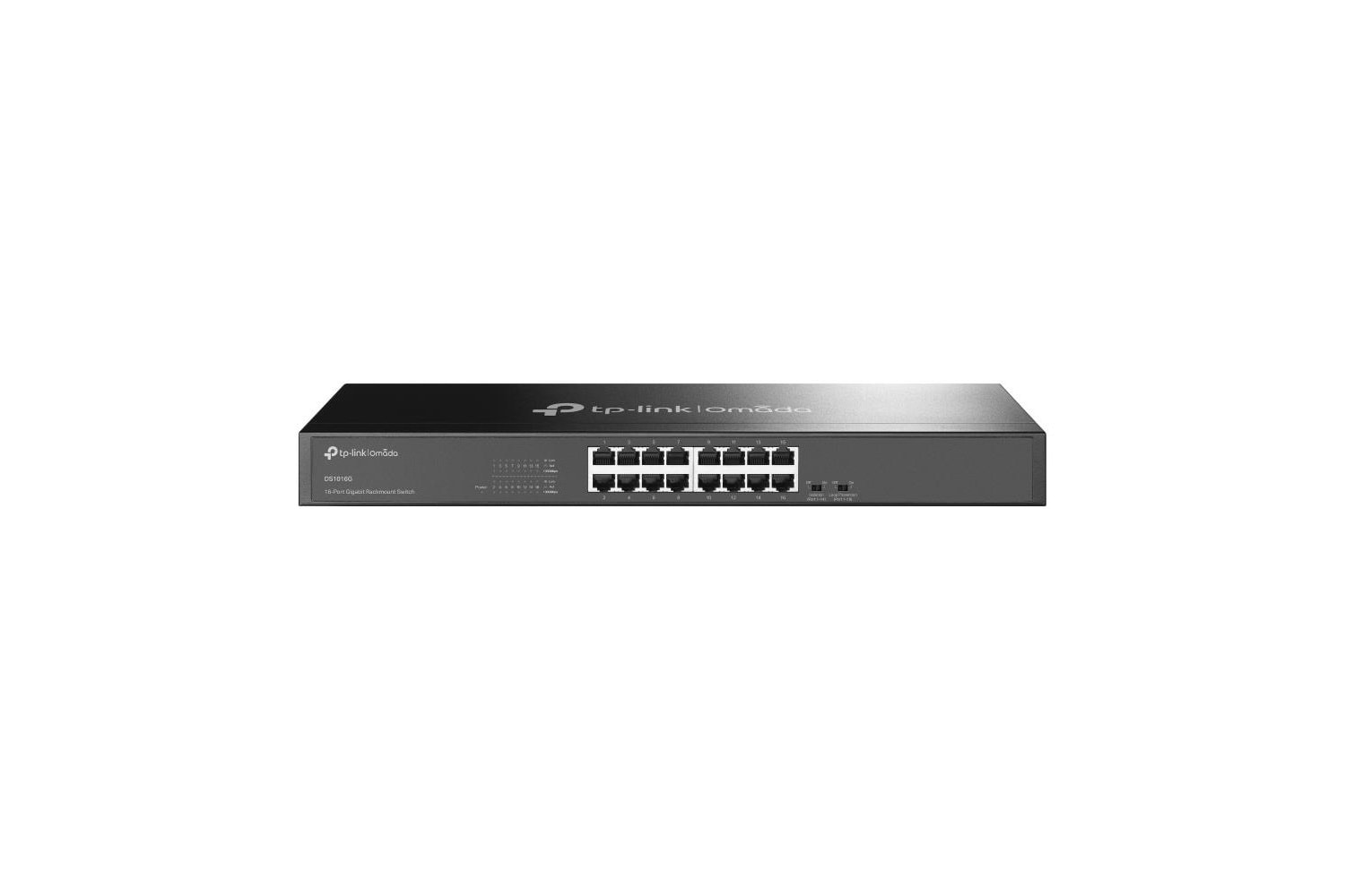 Omada Tp-Link DS1016G 16 Port 10-100-1000 Mbps Switch Çelik Kasa Rack Mount